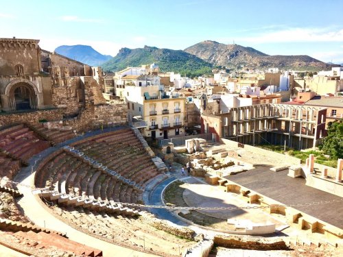 Cartegena Roman ruins