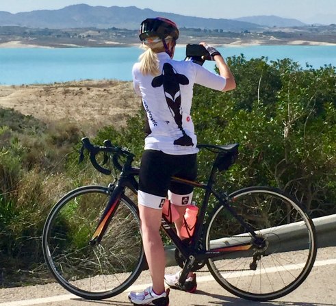 Wendy at Club Ciclista Pinar de Campoverde